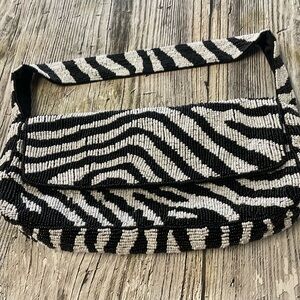 White House Black Market beaded bag